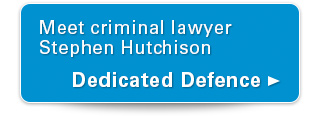 Meet criminal lawyer Stephen Hutchison. Dedicated Defence